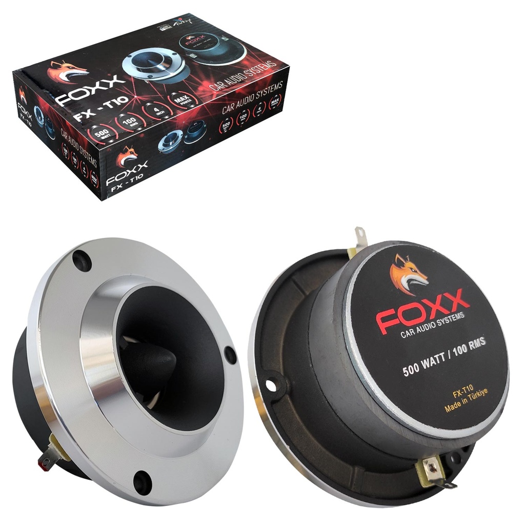 Spl Tweeter 500w 100 RMS 10cm Foxx FX-T10  R42
