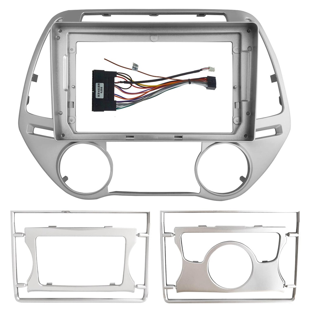 9'' Hyundai i20 Digital A/C Manuel AC 2008-2012 Oto Tablet Çerçeve NV-0040 T2