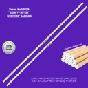 55'' Aot 55 Nu7300 Nu7100 2X40 3030C D6T 2D1 20S2P Rev.5 Samsung Tv Led Bar
