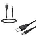 Tk34 Jack Usb Power Kablo 5.5x2.5mm Erkek 60cm Poke PK-5315    R26