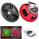 Oto Midrange 20cm RGB Işıklı 600W 2 Adet Edison ED-M802LD  R41