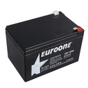 Kuru Akü 12V 12A 15x10x9.5 cm Euroone EU-1212  R8