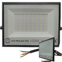 Led Projektör 200w 18000lm IP66 Beyaz Opto Minisun M-38200