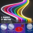 Neon Led 12v 5mt Dış Mekan Tüm Renkler PK-4188  R9